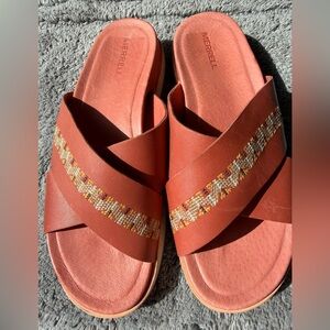 Merrell Juno Slide Sandal in Redwood - Size 7 - NWOT - Never Worn